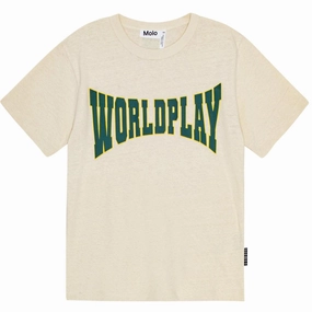 Geometric Pattern Versatile Outfit Molo Worldplay Pine Riley Tee Ss