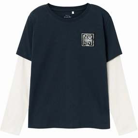 Comfort Stretch Seasonal Fashion Name it Dark Sapphire Varto Blouse