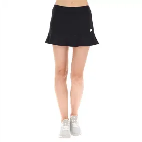 Water resistant coating UPF Sun Protection Lotto Gonna da Tennis o Padel da donna Squadra II 215435 1CL nero