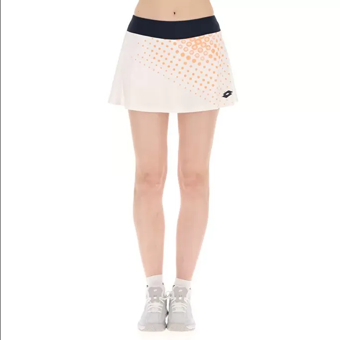 Lounge Fit Lotto Gonna da tennis o per padel W IV Skirt 1 217352 2F8 bright white-orange
