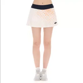 Lotto Gonna da tennis o per padel W IV Skirt 1 217352 2F8 bright white-orange Luxury Brand Urban Outfit