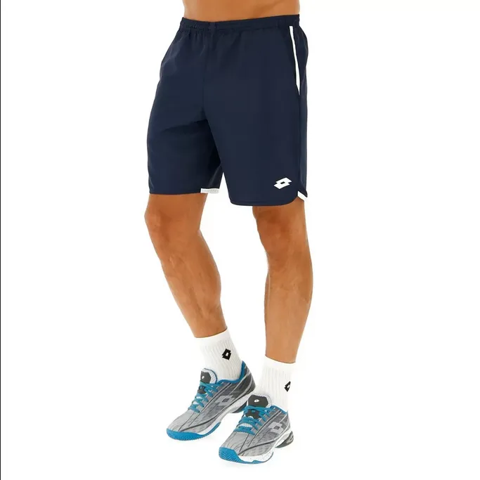 Soft Waist Durable Weave Fabric Lotto pantaloncino da Tennis e Padel unisex Squadra Short7 DB 211869 1CI blu