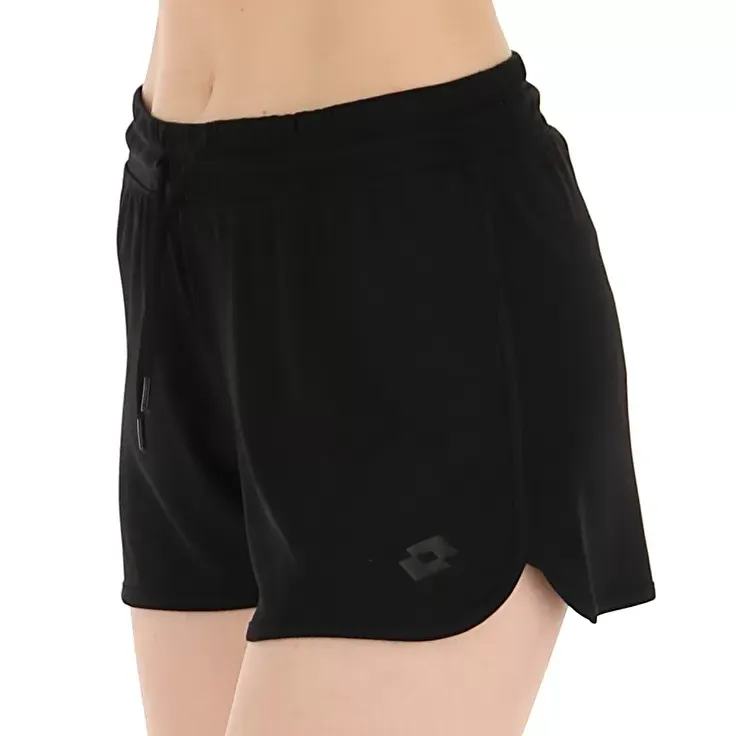Microperforated Upper Material discount venue Lotto pantaloncino sportivo da donna  MPS Short W 216776 1CL black