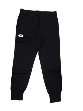Elastic waist Layering Comfort Lotto pantalone felpato Delta FL RIB  T5538 black