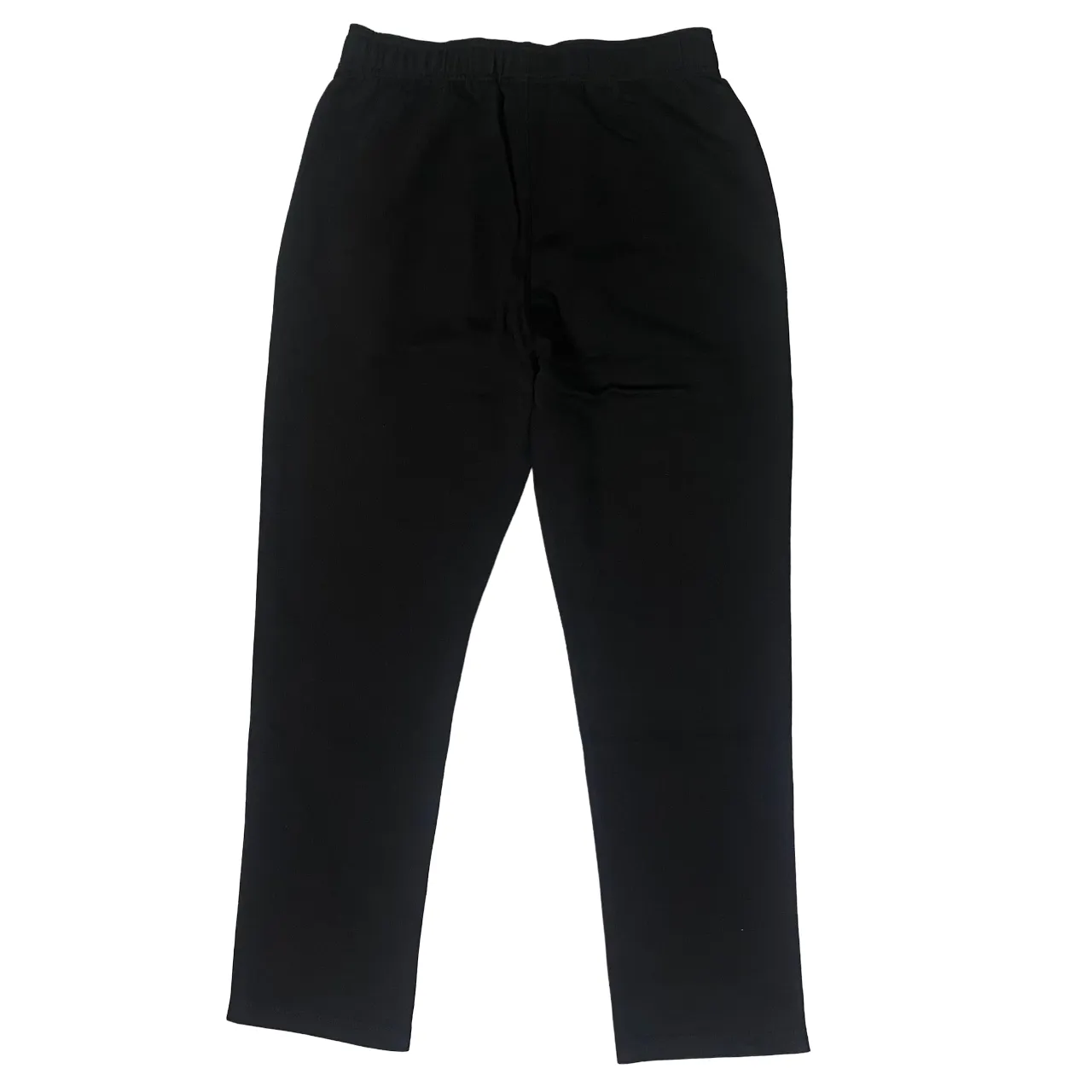 Champion pantalone sportivo da uomo  con orlo diritto in cotone leggero 220302 KK001 nero Petite Fit TearResistantPanels