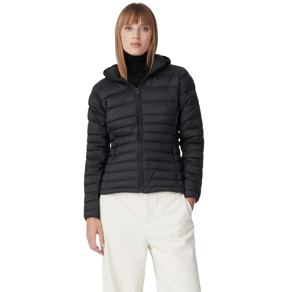 All Day Comfort HighCollar Design Ciesse Piumini Giacca da donna corta con cappuccio linea sfiancata Flora 3.0 nero