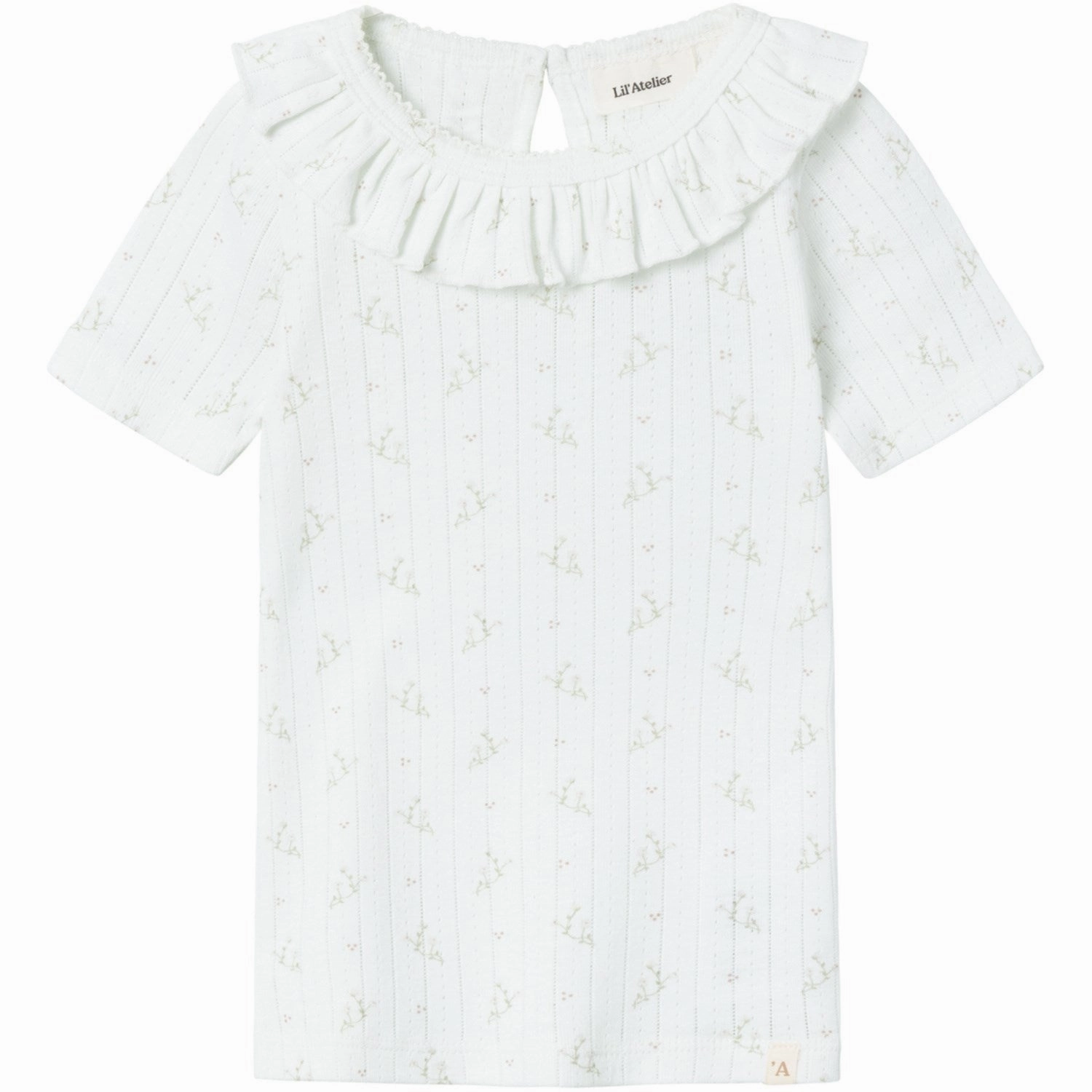 Washable Lil'Atelier Coconut Milk Rachello Dia Slim Top