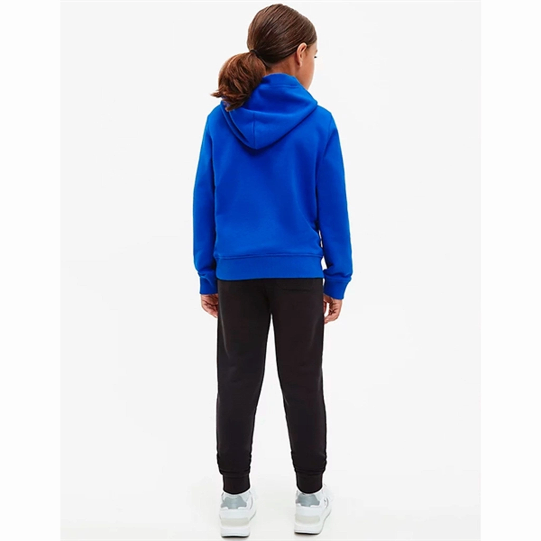 Daily Apparel Glittery accents Calvin Klein Stack Logo Hoodie Ultra Blue