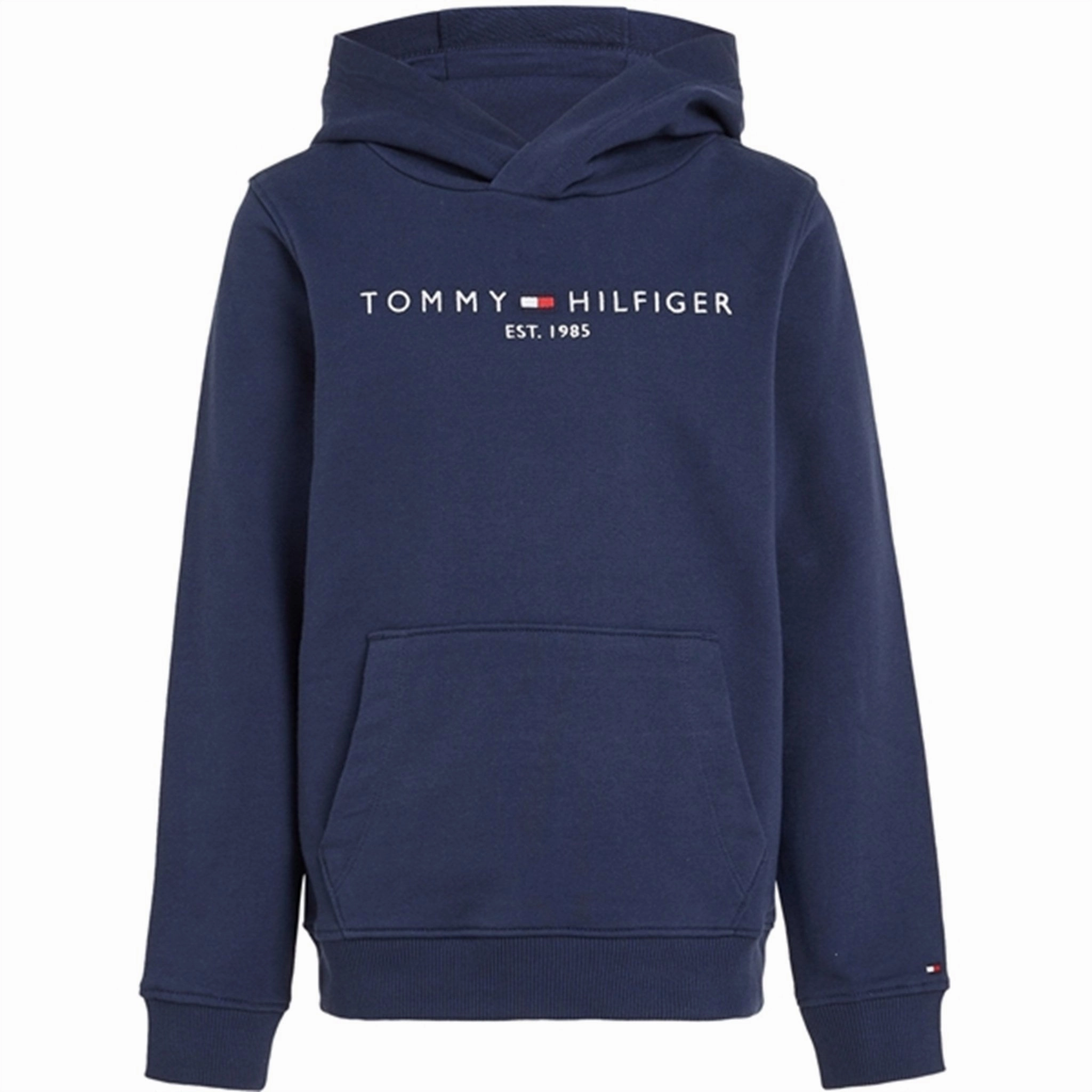 Tommy Hilfiger Essential Hoodie Twilight Navy City Feel Date wear