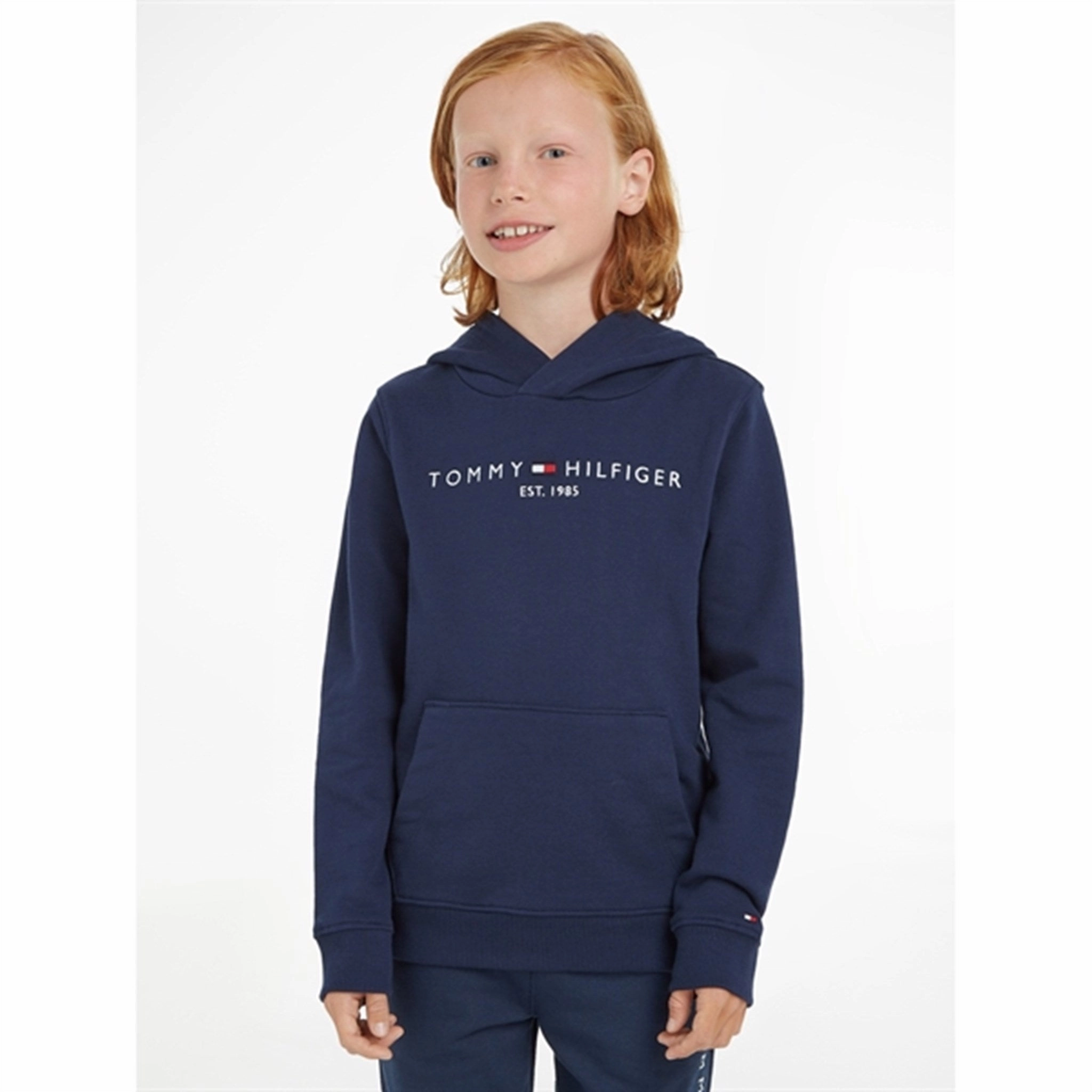 Tommy Hilfiger Essential Hoodie Twilight Navy Functional Fashion