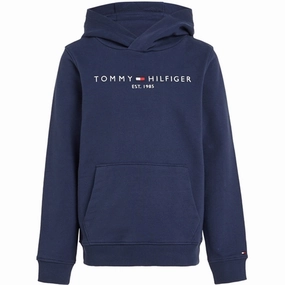 Tommy Hilfiger Essential Hoodie Twilight Navy City Feel Date wear