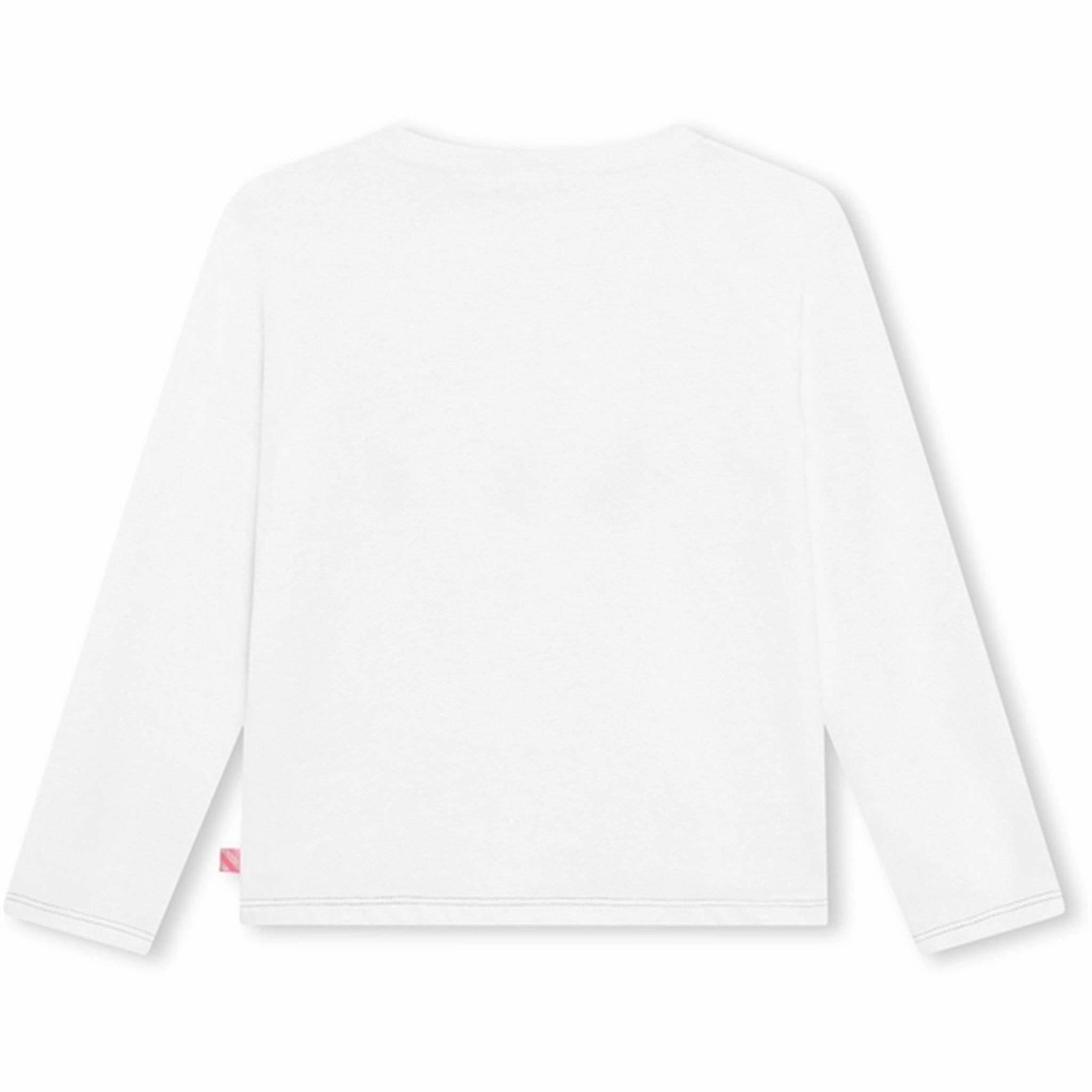 Reinforced Elbow Patches Holiday Outfit Billieblush Ivory Blouse