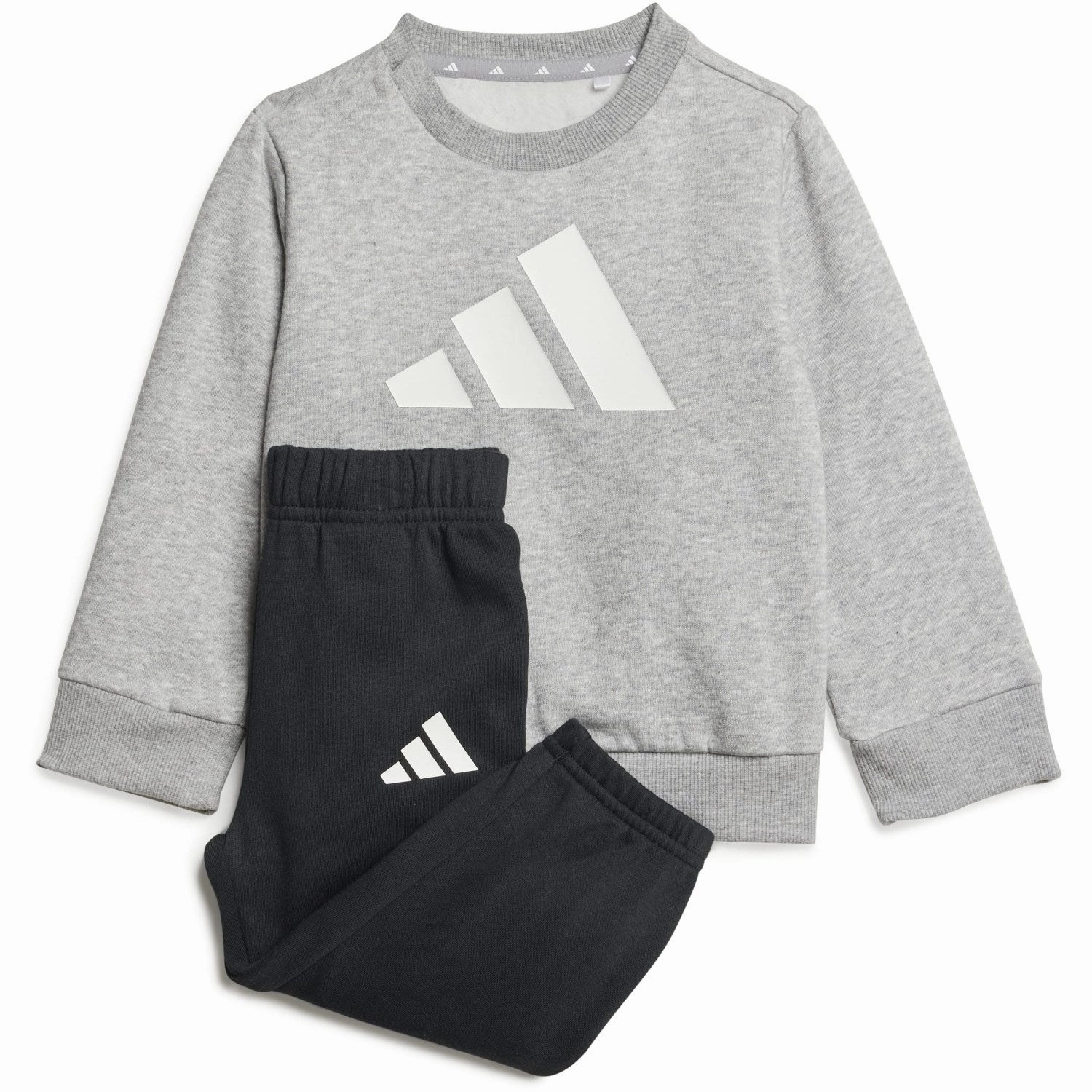 loop adidas Originals Medium Grey Heather/White I Bl Fl Jog 240 Sweat Set