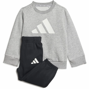 loop adidas Originals Medium Grey Heather/White I Bl Fl Jog 240 Sweat Set