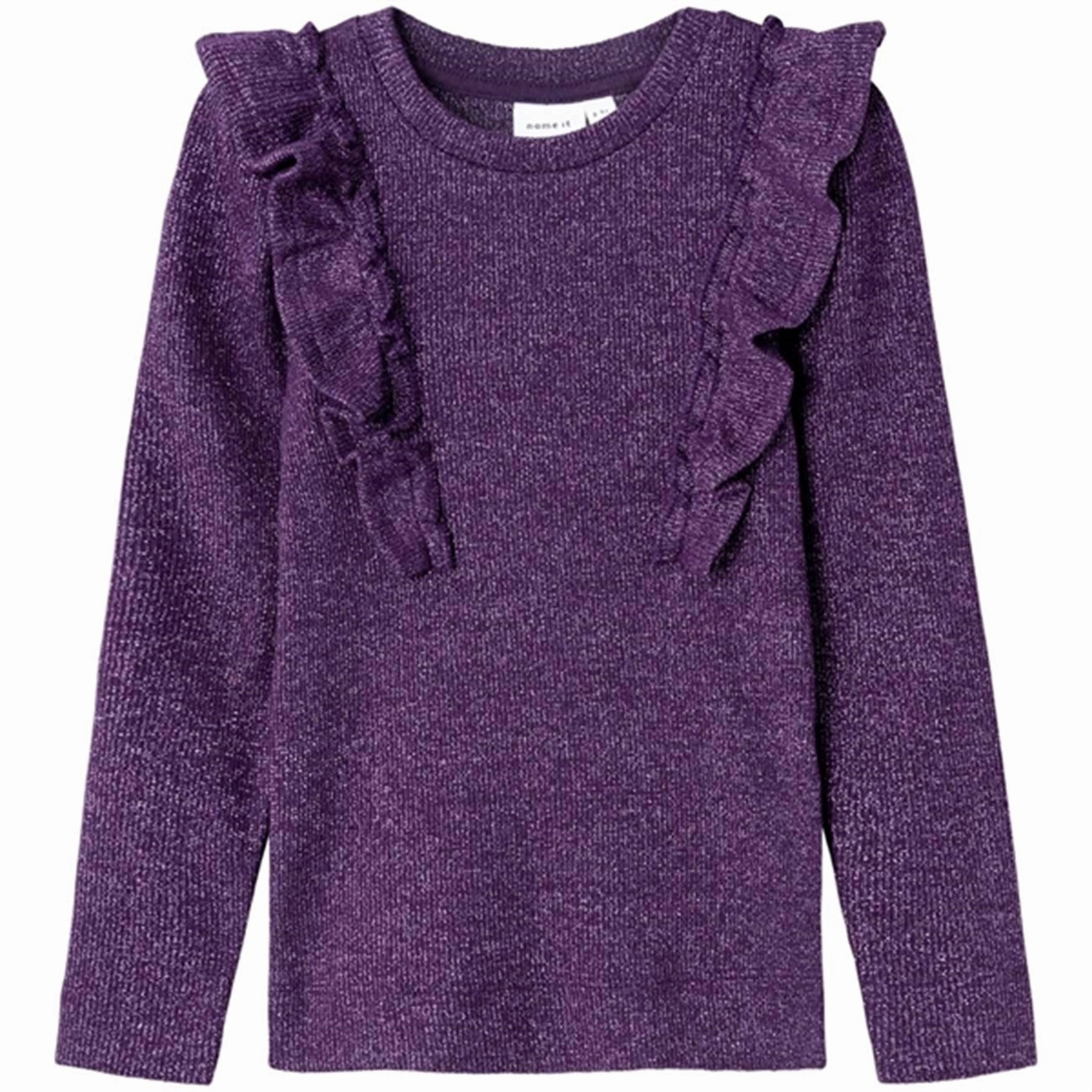 Name it Blackberry Cordial Frenza Blouse Sleek Silhouette