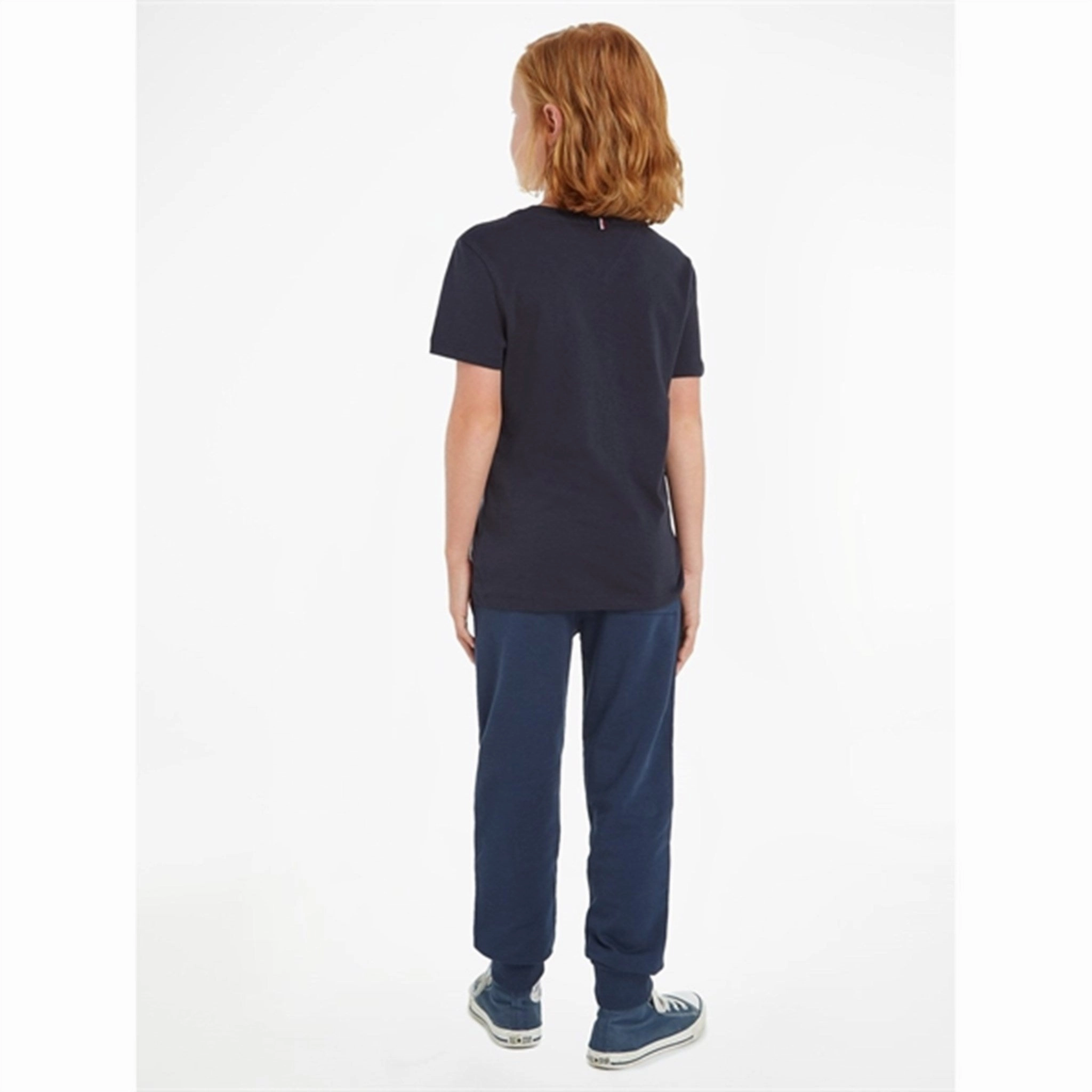 Tommy Hilfiger Boy Basic CN T-Shirt Sky Captain Popular