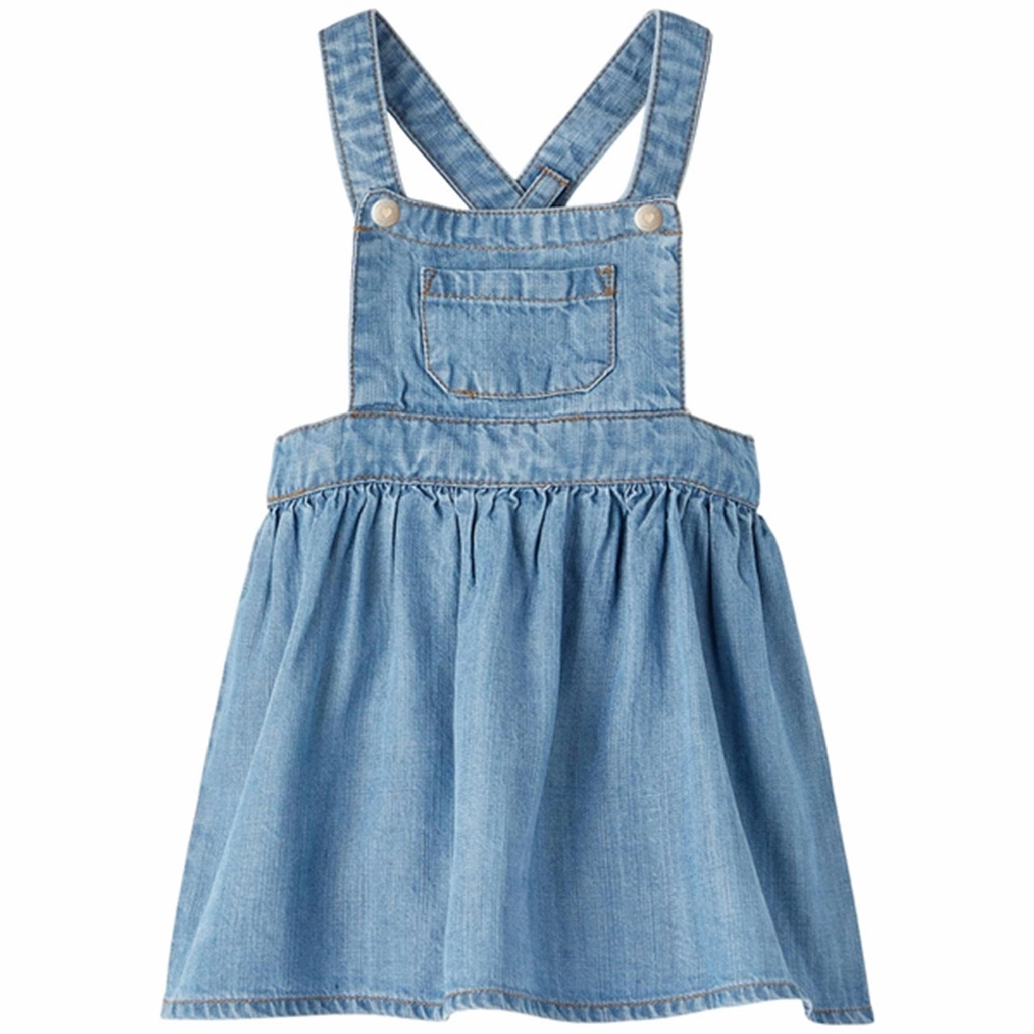 Fall Tone Name it Light Blue Denim Fie Denim Spencer Dress