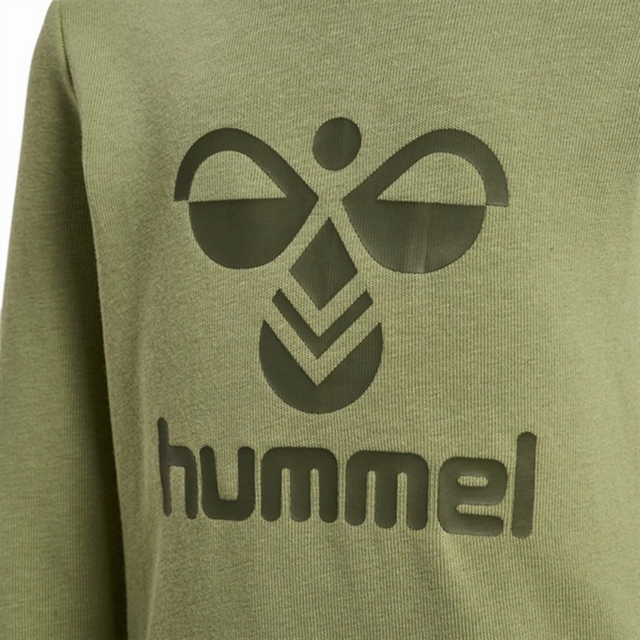 Hummel Oil Green Arine Crewsuit Raglan Sleeve Design branding venue