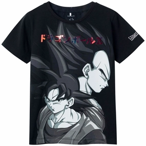 Name it Black Johan Dragonball T-Shirt Soft Touch OdorResistant