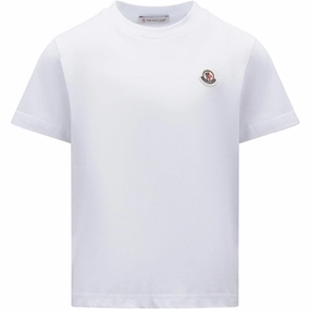 Moncler T-Shirt Optical White Seasonal Comfort Style