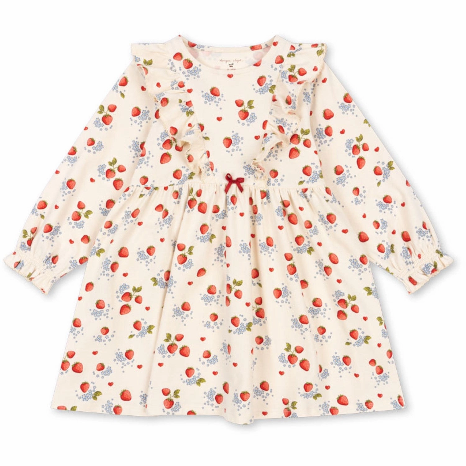 Soft Outfit Thermal-Lined Konges Sl?jd Marmalade Basic Frill Dress Gots