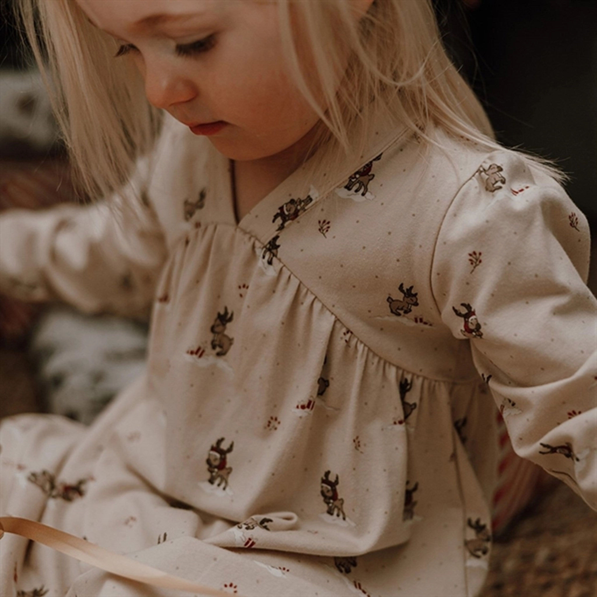 Elastic-Cuff That's Mine Rudolph Evalyn Dress