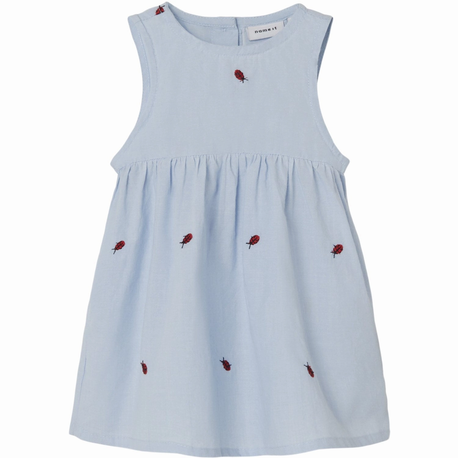 Name It Chambray Blue Ferilla Spencer Dress Fall Fashion