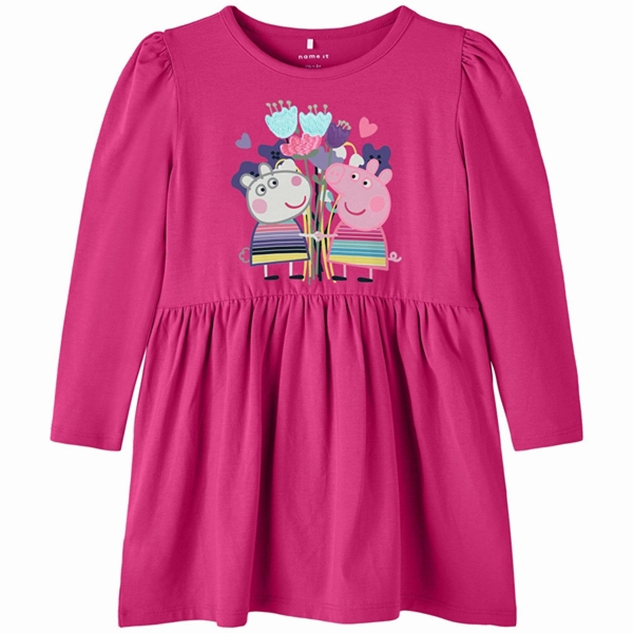 Name it Pink Yarrow Fusina Peppa Pig Dress Fall Ready