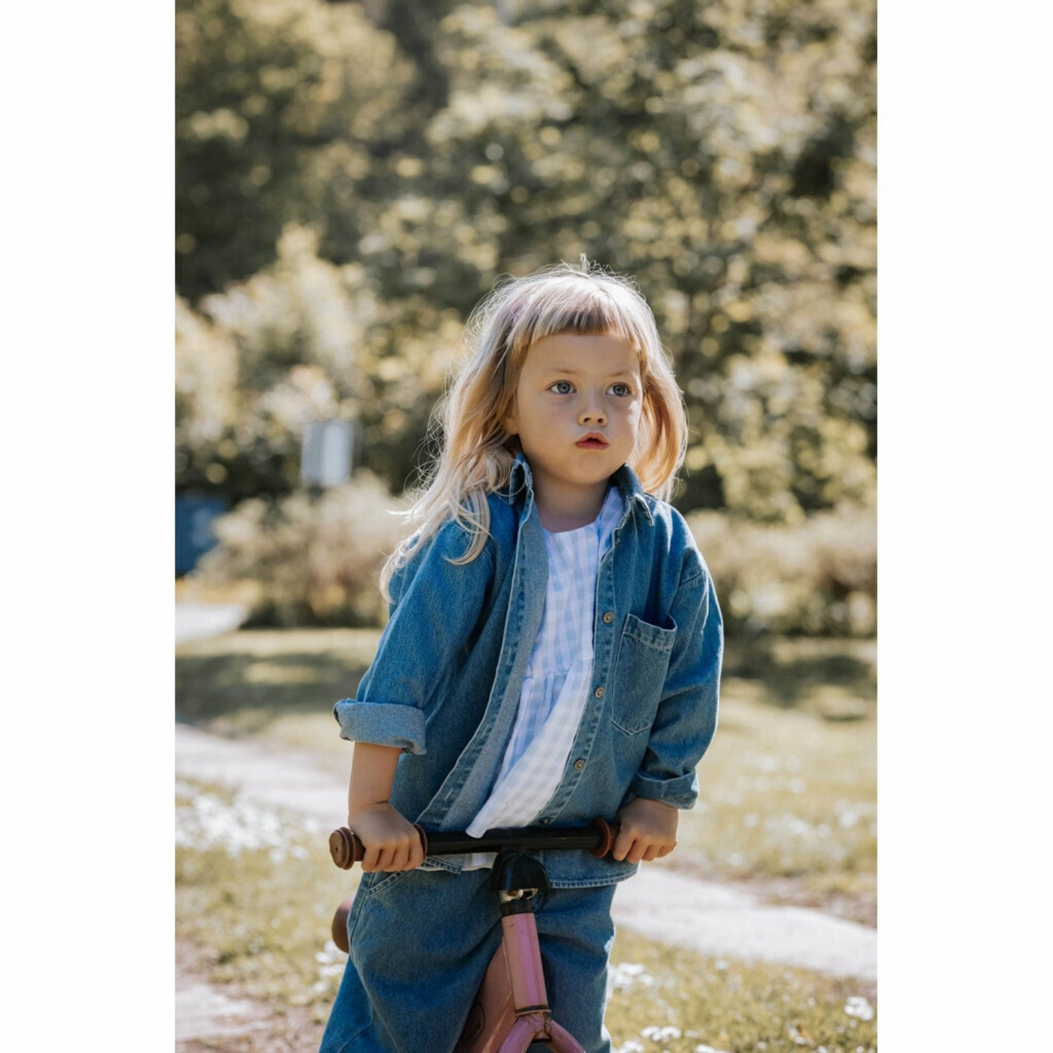 Fliink Light Denim Blue Don Ls Shirt Camping Essential Job Interview