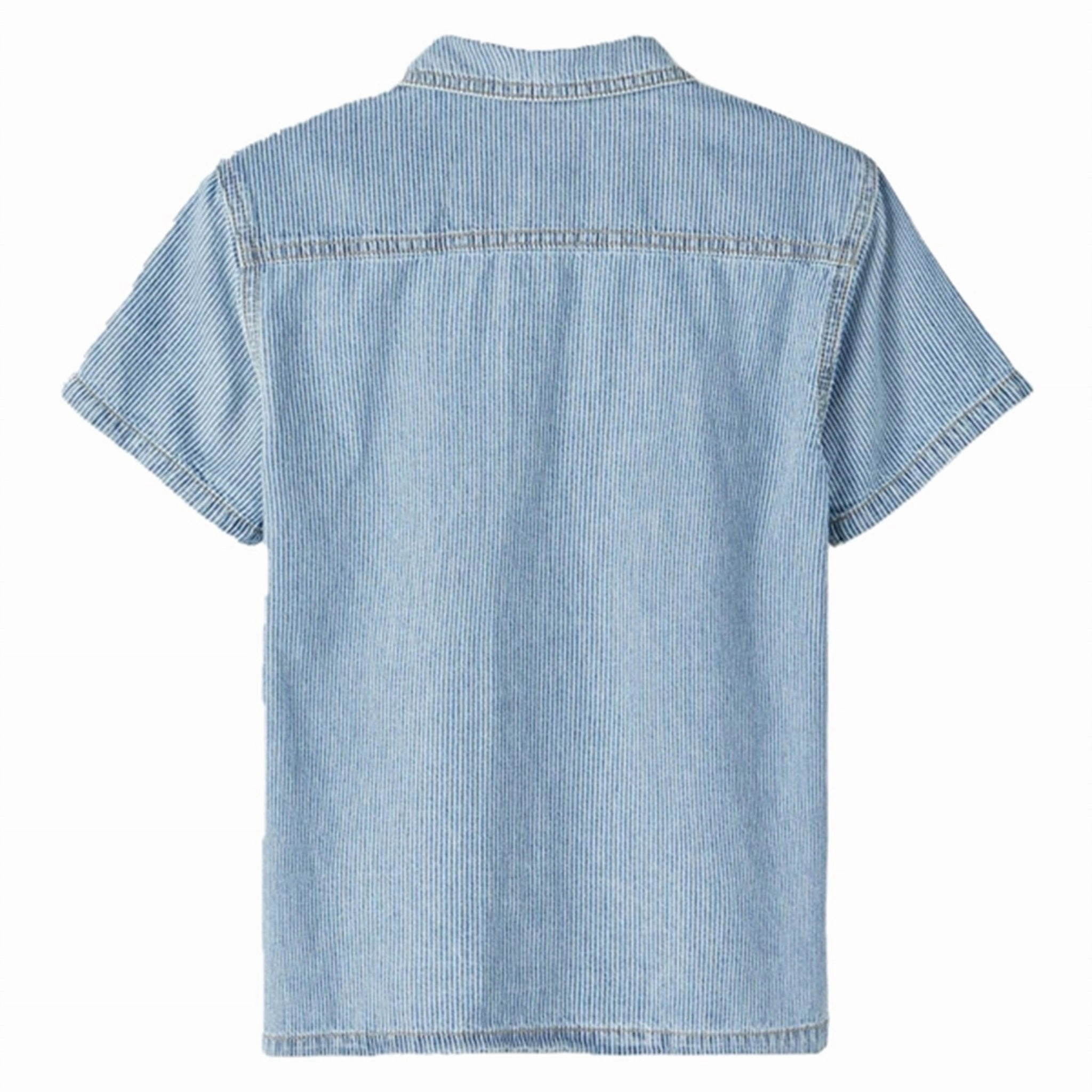 Name it Light Blue Denim Stripe Denim Shirt Spring Trend Seamless construction