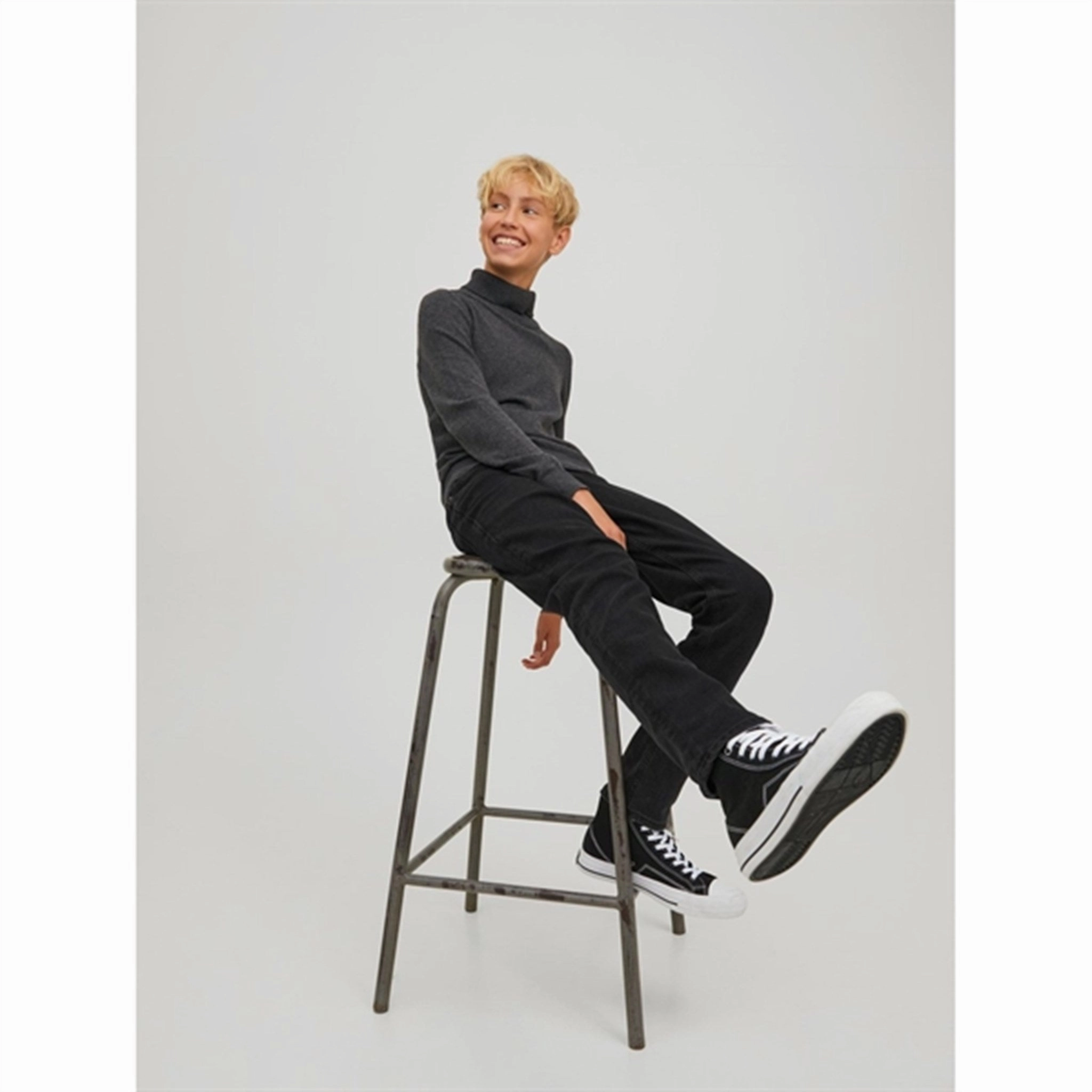 Jack & Jones Junior Black Denim Original Glenn Jeans 105 Noos Outdoor Comfort