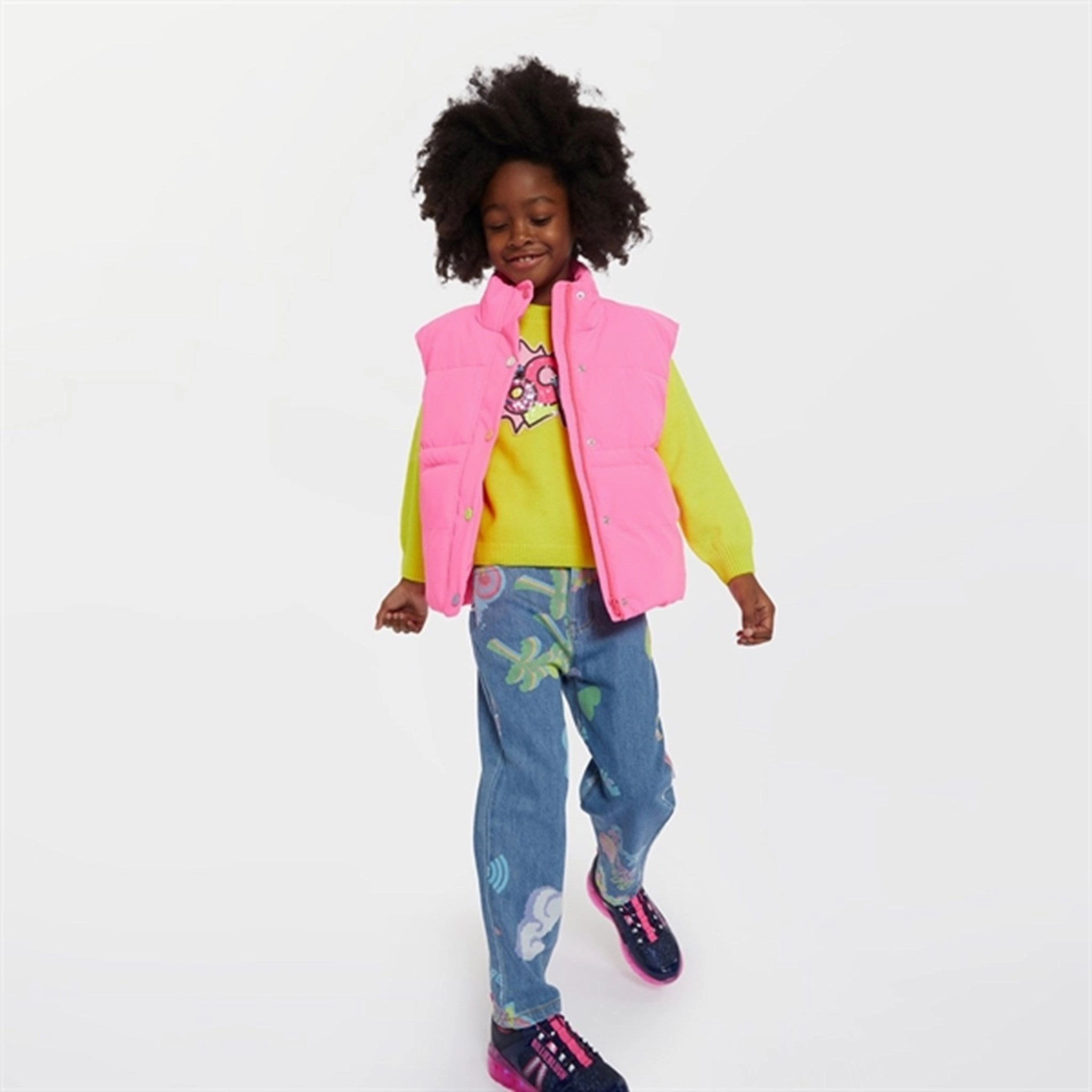 Billieblush Denim Blue Denim Pants Smooth Shape Trend Design