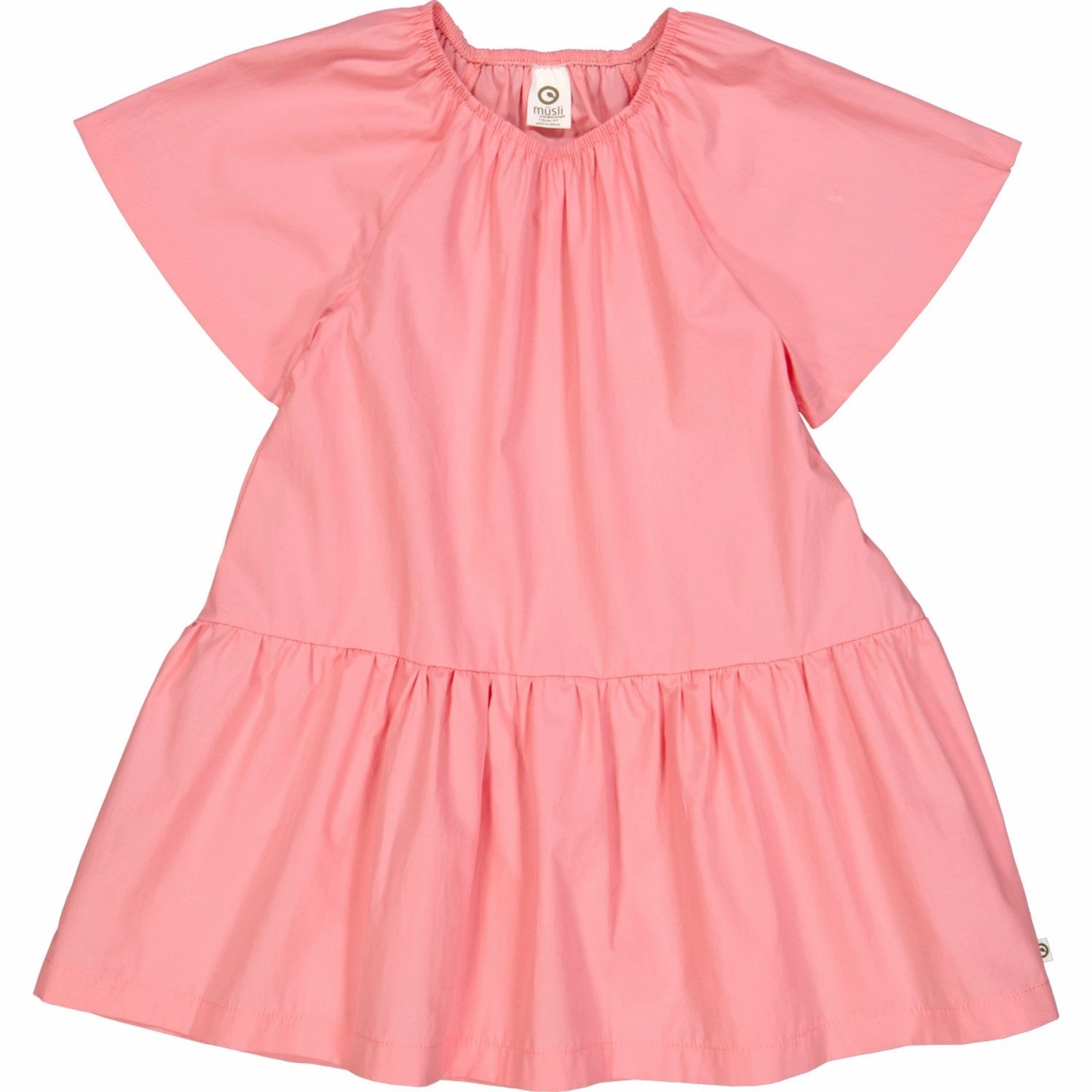 Jewel-Tone Relaxed and Effortless M??sli Bubblegum Poplin Dress