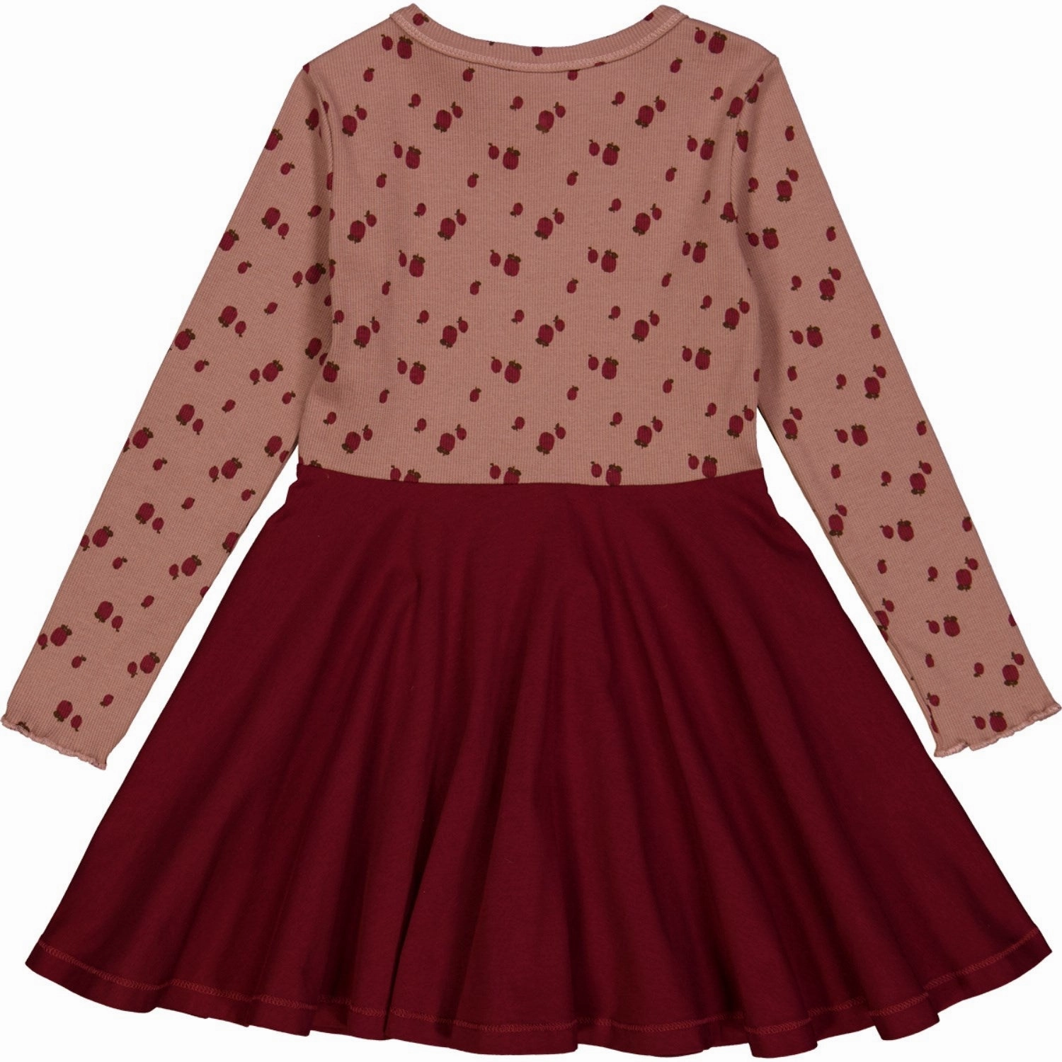 M??sli Daydream/ Cabernet/ Bark Apple Swing Dress Comfortable Shape