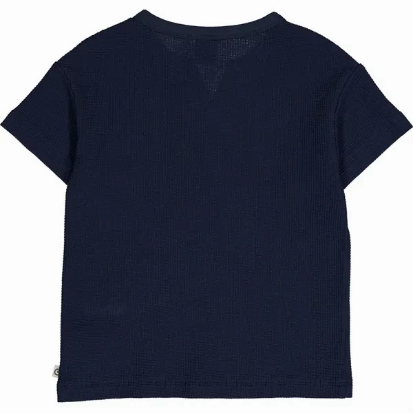 M??sli Night Blue Waffle T-Shirt Perfect Wear casual top