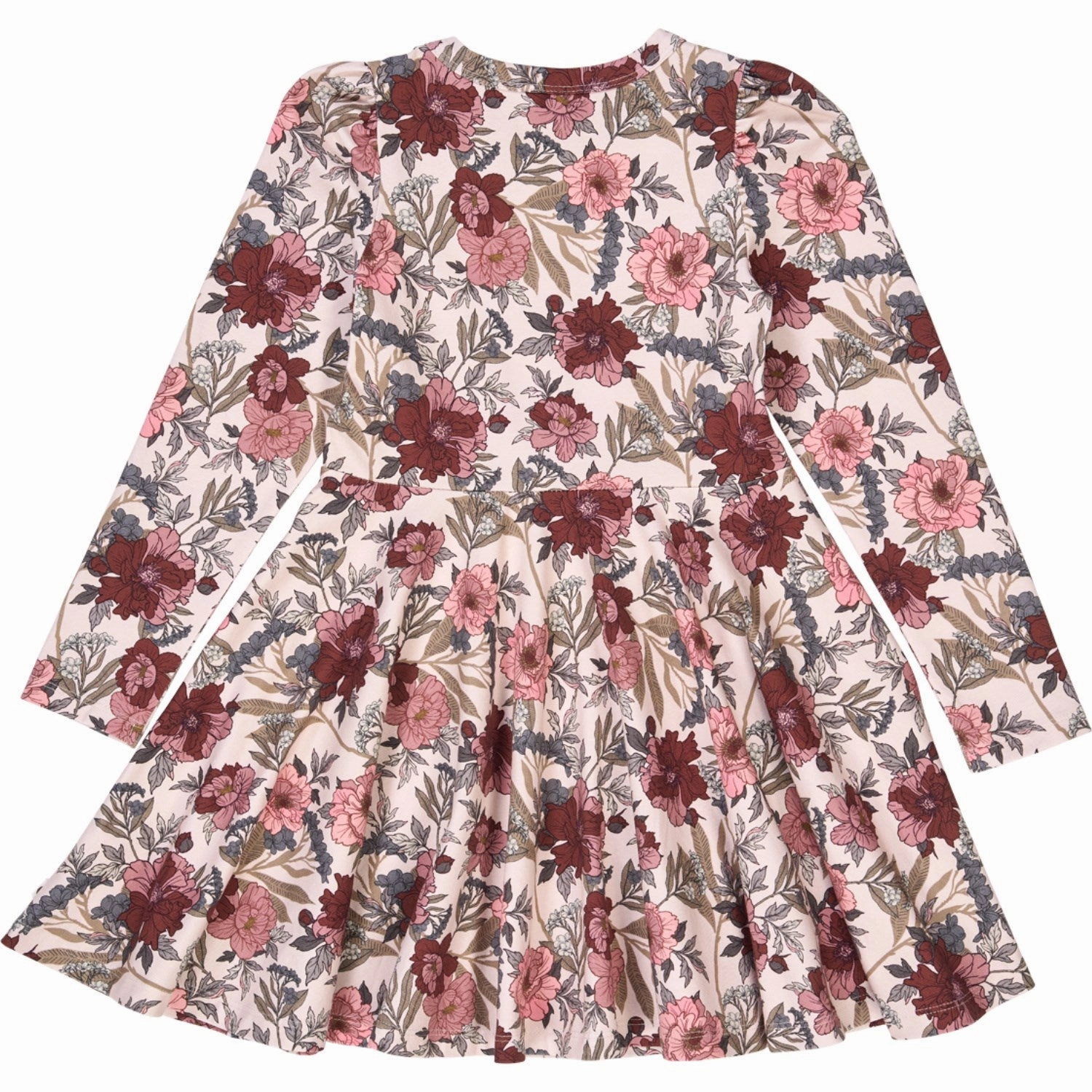 Subtle Flex Light Fall M??sli Nightingale/ Root/ Nostalgia Rose Bliss L/S Swing Dress