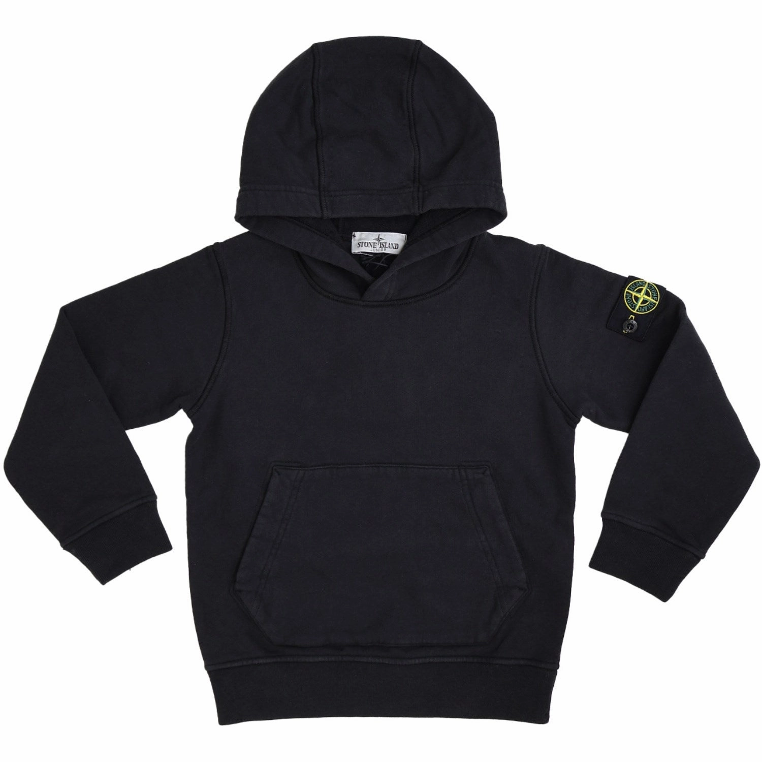 Stone Island Black Sweat-Shirt Moisture Wicking Finish All Season Wear