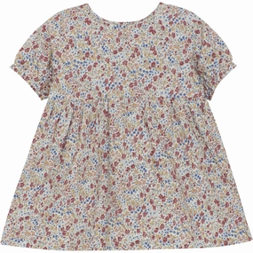 Huttelihut Sepia Rose Dress In Liberty Fabric flattering appearance