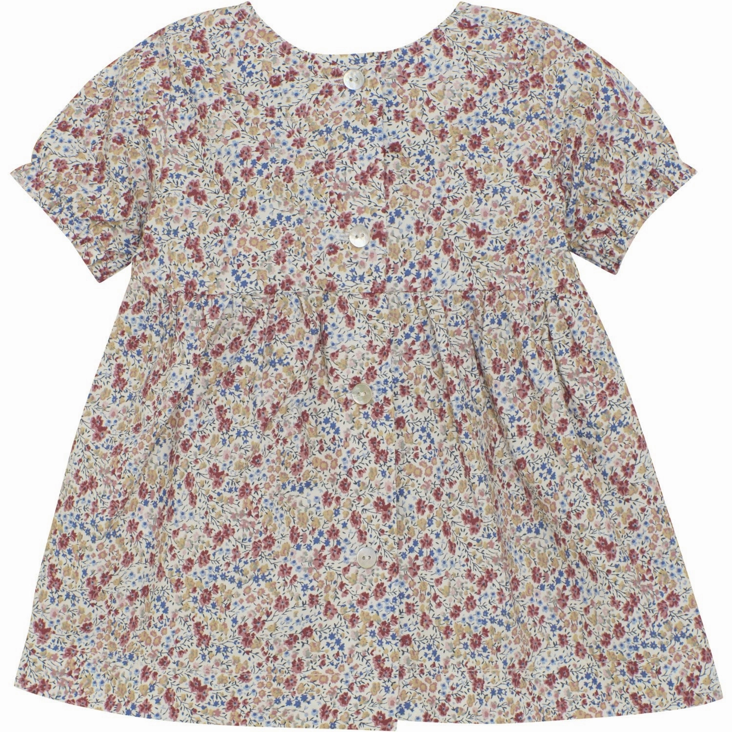 Huttelihut Sepia Rose Dress In Liberty Fabric Easy Vibe