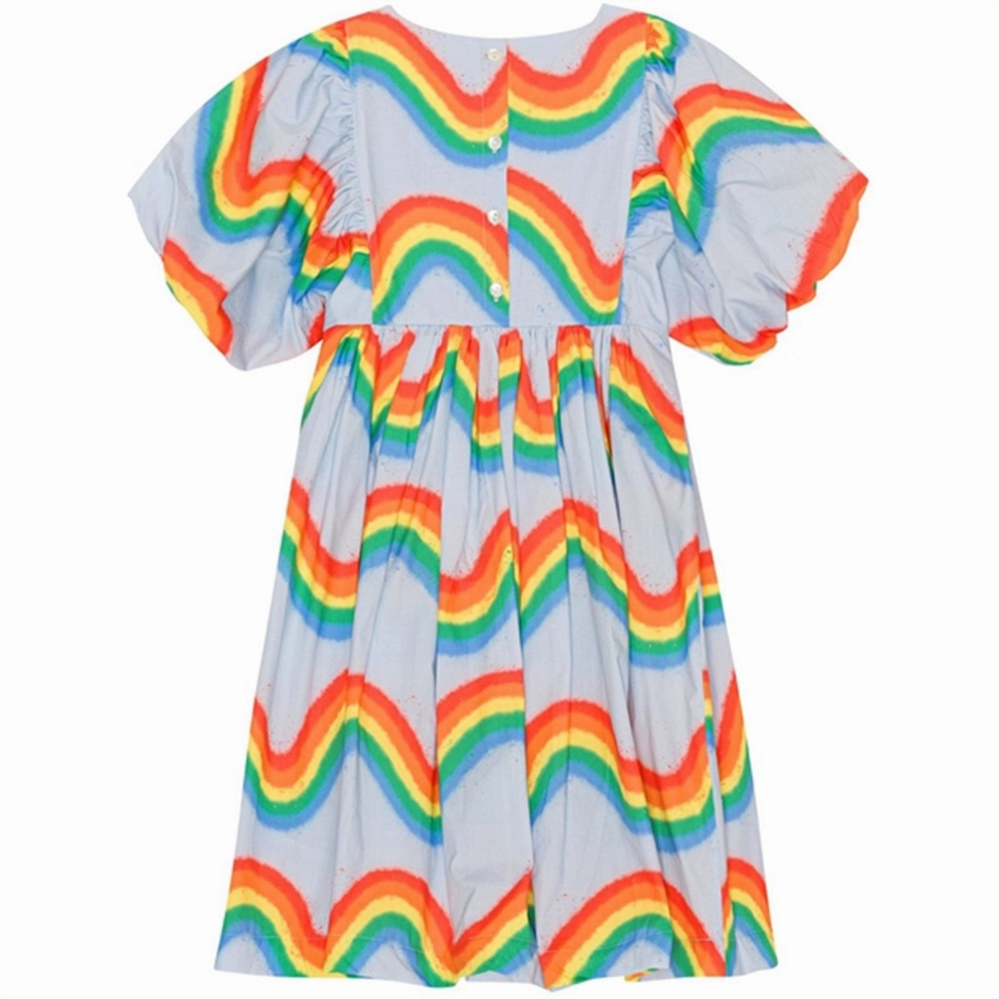 Formal-look V-Neck Molo Rainbow Waves Calyita Dress