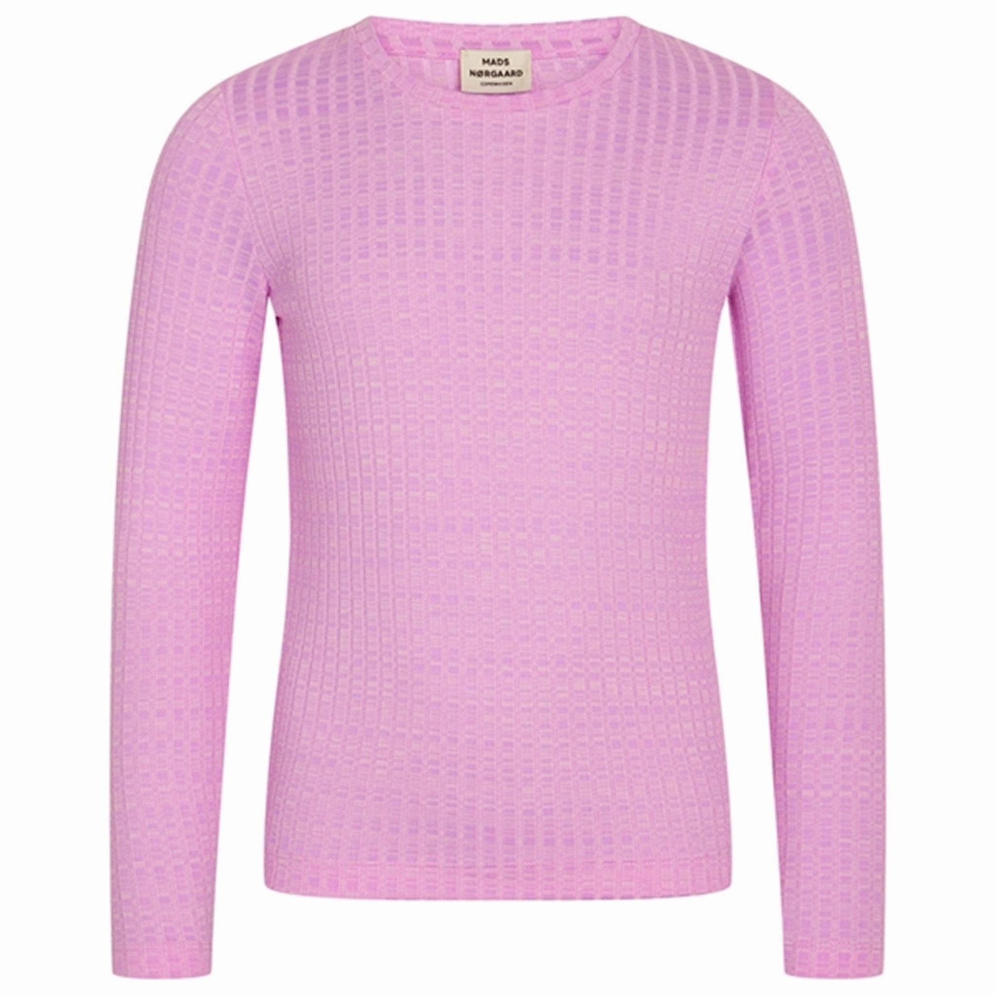 Seamless Side Panels Modern Aesthetic Mads N?rgaard 5x5 Neon Talika Blouse Purple Hebe