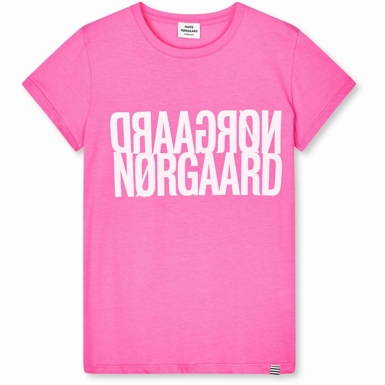 Casual Outfit Mads N?rgaard Knockout Pink Single Organic Tuvina Tee