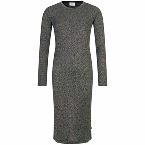 Mads N?rgaard Lurex Dubina Dress Multi Black Smooth Line