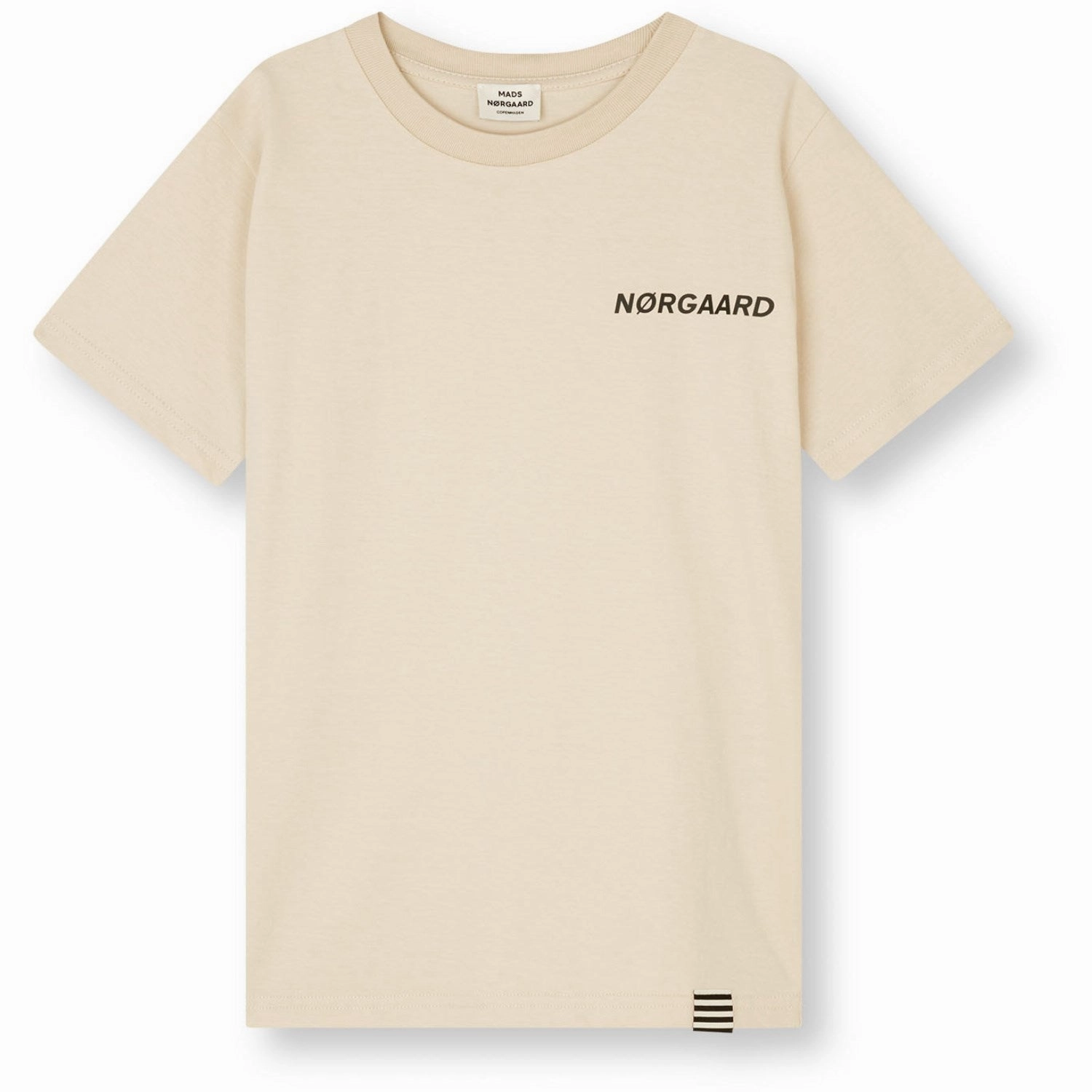 Breathable Fit All-Season Comfort Mads N?rgaard Oatmeal Printed Thorlino T-Shirt