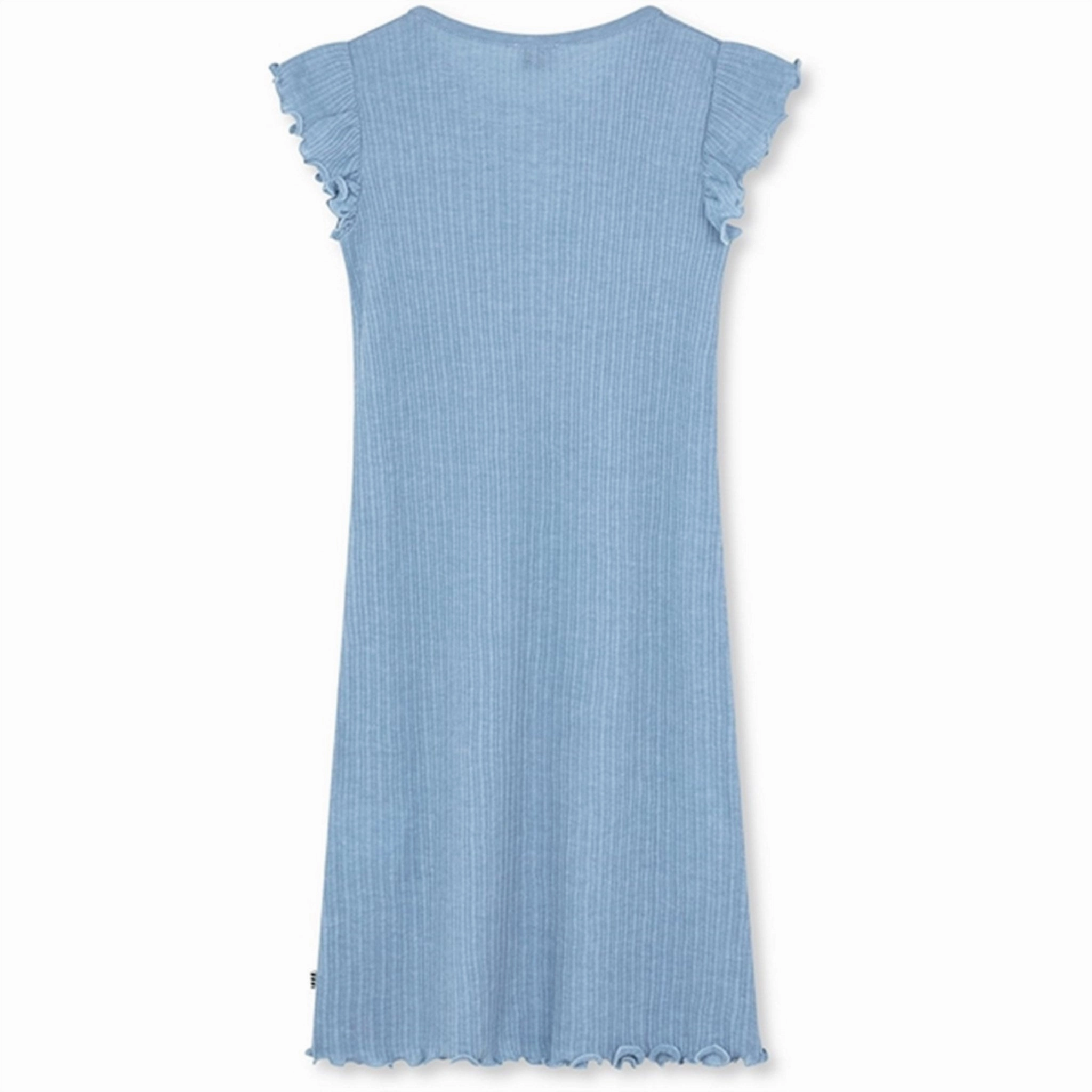 relaxed elegance Jewel Tones Mads N?rgaard Pointella Cecilie Dress Powder Blue Melange
