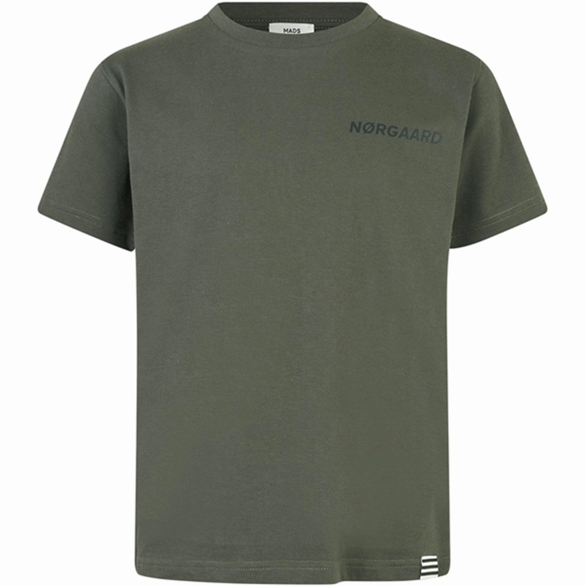 Mads N?rgaard Printed T-Shirts Thorlino T-Shirts Beluga Ribbed collar