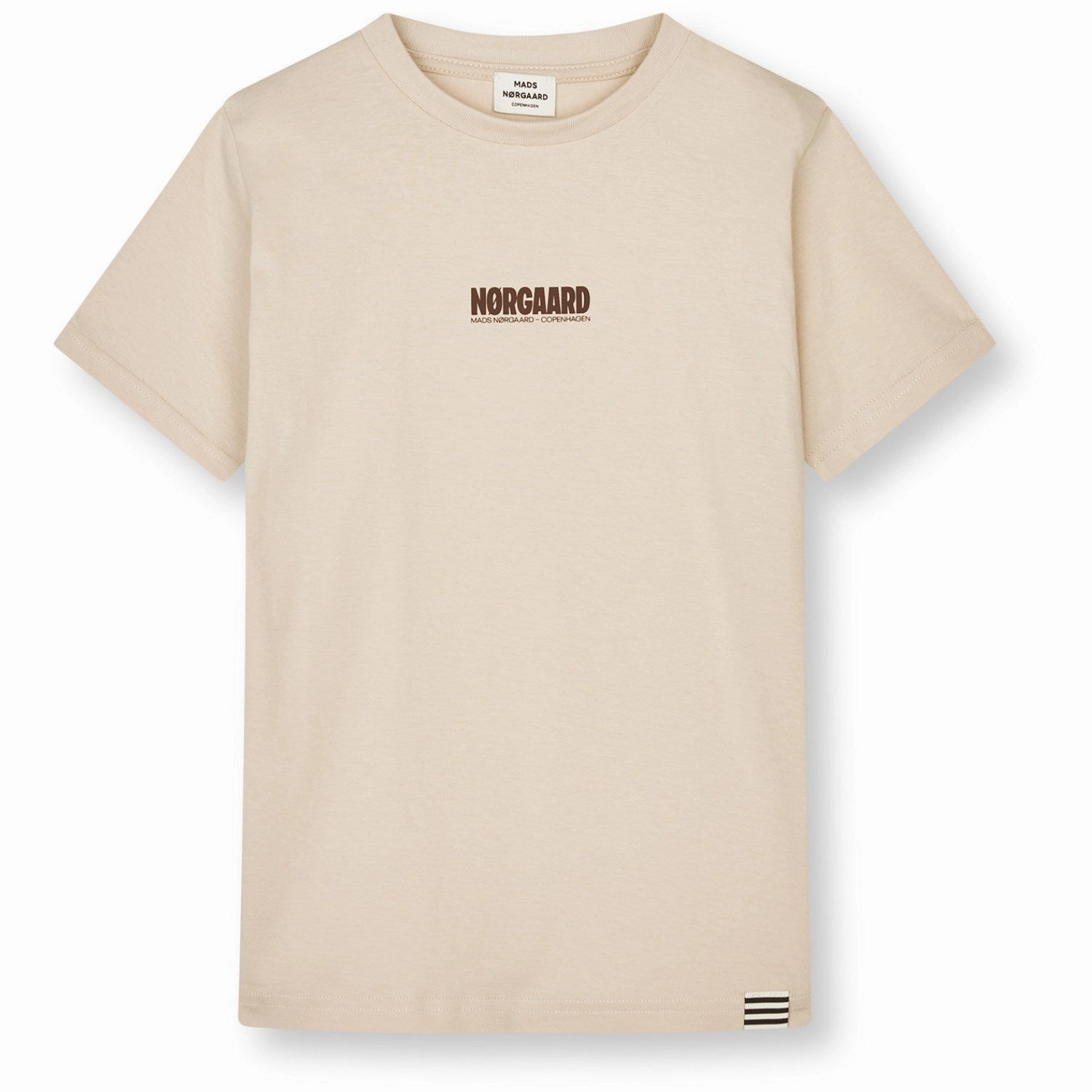 Classic Outfit Style Smart Casual Mads N?rgaard Rainy Day Printed Logo Thorlino Tee