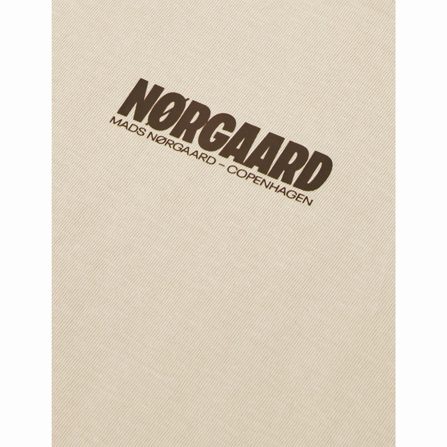 Mads N?rgaard Rainy Day Printed Logo Thorlino Tee Summer Comfort