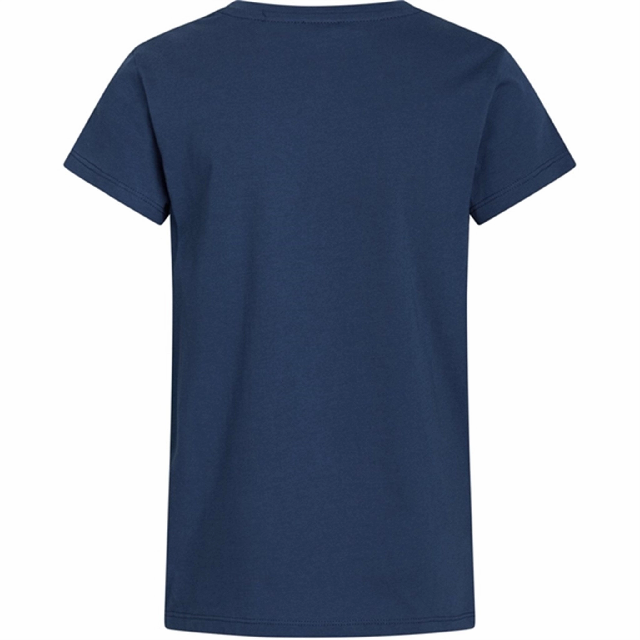 Mads N?rgaard Single Organic Tuvina T-Shirt Estate Blue Timeless Must-Have