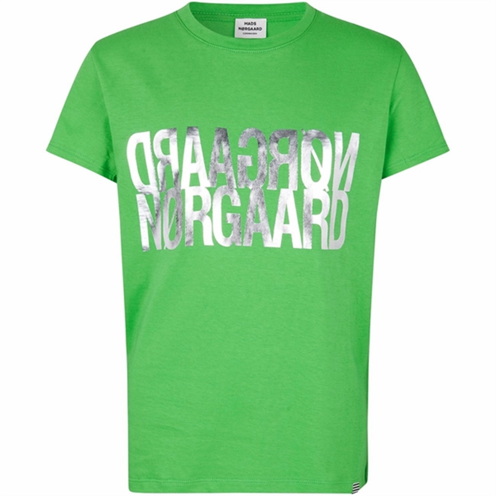 Mads N?rgaard Single Organic Tuvina T-shirt Poison Green Fit For Comfort Chilly Comfort Wear